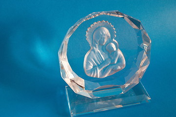 Image showing glass religous ornament
