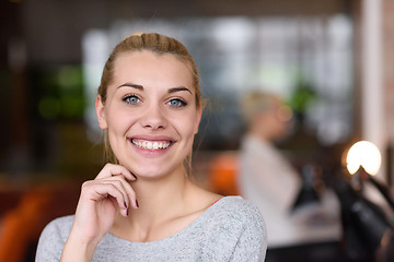 Image showing Portrait of successful Businesswoman