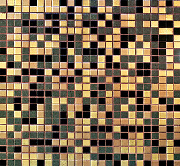 Image showing Golden tile