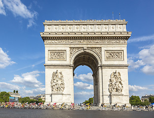 Image showing Yellow Jersey in Paris - Tour de France 2016