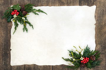 Image showing Old Fashioned Christmas Border 