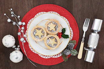 Image showing Mince Pies at Christmas