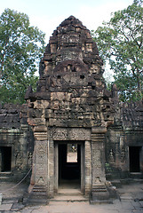 Image showing Entrance to the temple