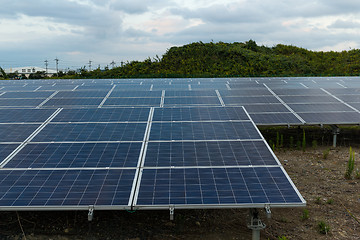 Image showing Solar power station