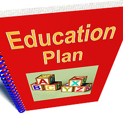 Image showing Education Plan Shows Learning Strategy
