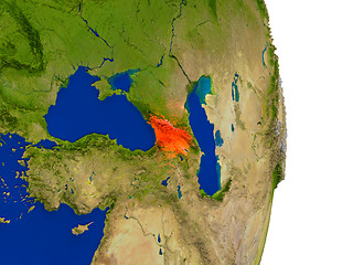 Image showing Georgia on Earth