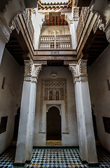 Image showing Ali Ben Youssef Madrasa, Marrakesh, Morocco