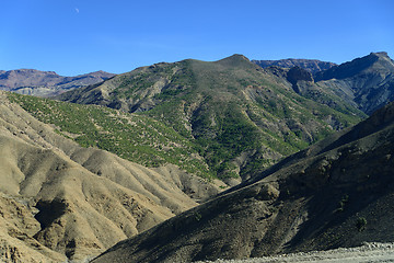 Image showing Scenic landscape, Atlas Mountains, Morocco