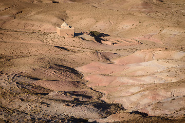 Image showing Kasbah Ait Benhaddou in the Atlas Mountains of Morocco