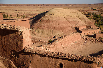 Image showing Kasbah Ait Benhaddou in the Atlas Mountains of Morocco