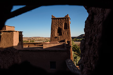 Image showing Kasbah Ait Benhaddou in the Atlas Mountains of Morocco