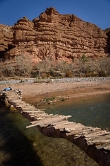 Image showing Scenic landscape, Atlas Mountains, Morocco