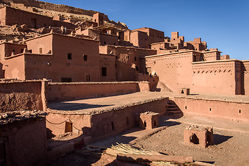 Image showing Kasbah Ait Benhaddou in the Atlas Mountains of Morocco