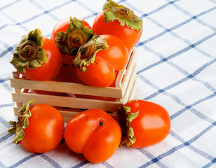 Image showing Delicious Raw Persimmon