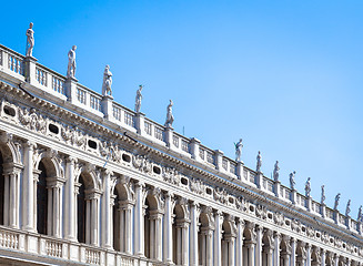 Image showing Venice, Italy - Columns perspective