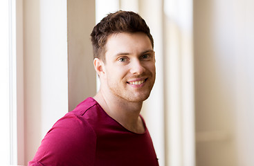 Image showing portrait of happy smiling handsome young man