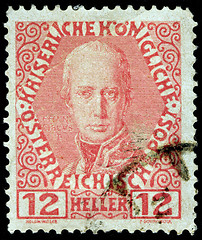 Image showing Emporer Franz I Stamp