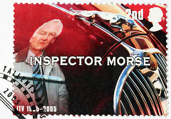 Image showing Inspector Morse Stamp