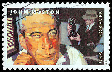 Image showing John Huston Stamp