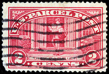 Image showing US Parcel Post Stamp