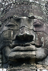 Image showing Big khmer face