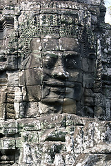 Image showing Face of Buddha