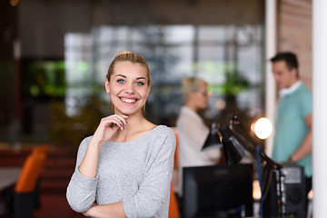 Image showing Portrait of successful Businesswoman