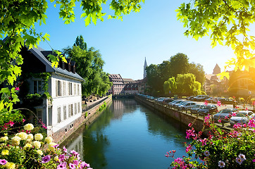 Image showing Strasbourg in summer