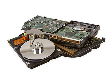 Image showing Hard drive disks