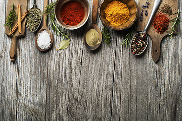 Image showing Herbs and spices