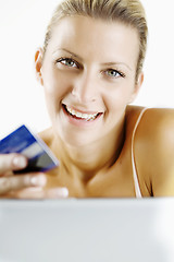 Image showing shopping online