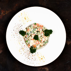 Image showing Olivier Russian Salad