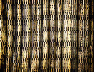 Image showing Wicker Straw Mat Background