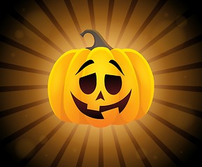 Image showing Halloween pumpkin topic image 2
