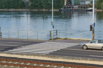 Image showing Crossing for pedestrians