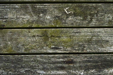 Image showing old wooden planks