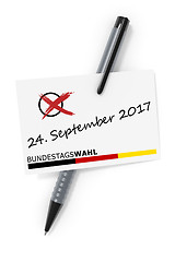 Image showing Bundestagswahl 24. September 2017