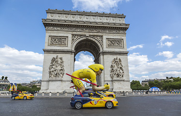 Image showing Publicity Caravan in Paris - Tour de France 2016