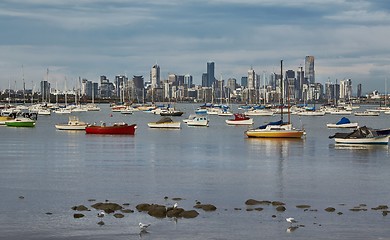 Image showing Melbourne city view