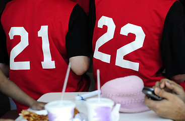 Image showing Baseball team.