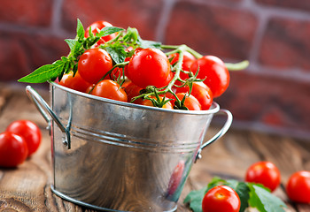 Image showing tomato cherry