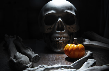 Image showing Halloween night time