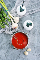 Image showing tomato soup