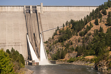 Image showing Dworshak Dam Concrete Gravity North Fork Clearwater River Idaho