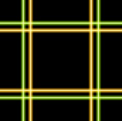 Image showing Abstract bright neon stripes background