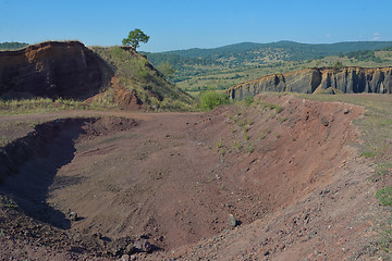 Image showing Volcanic Crater in Racos village