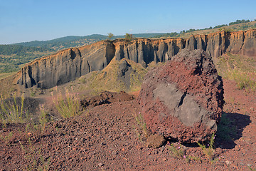 Image showing Volcanic Crater in Racos village