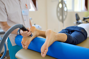 Image showing Ultrasound therapy treatment