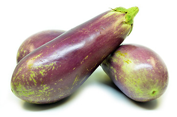 Image showing Fresh vegetable eggplant