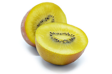 Image showing Yellow gold kiwi fruit